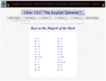 Tablet Screenshot of englishqabalah.com